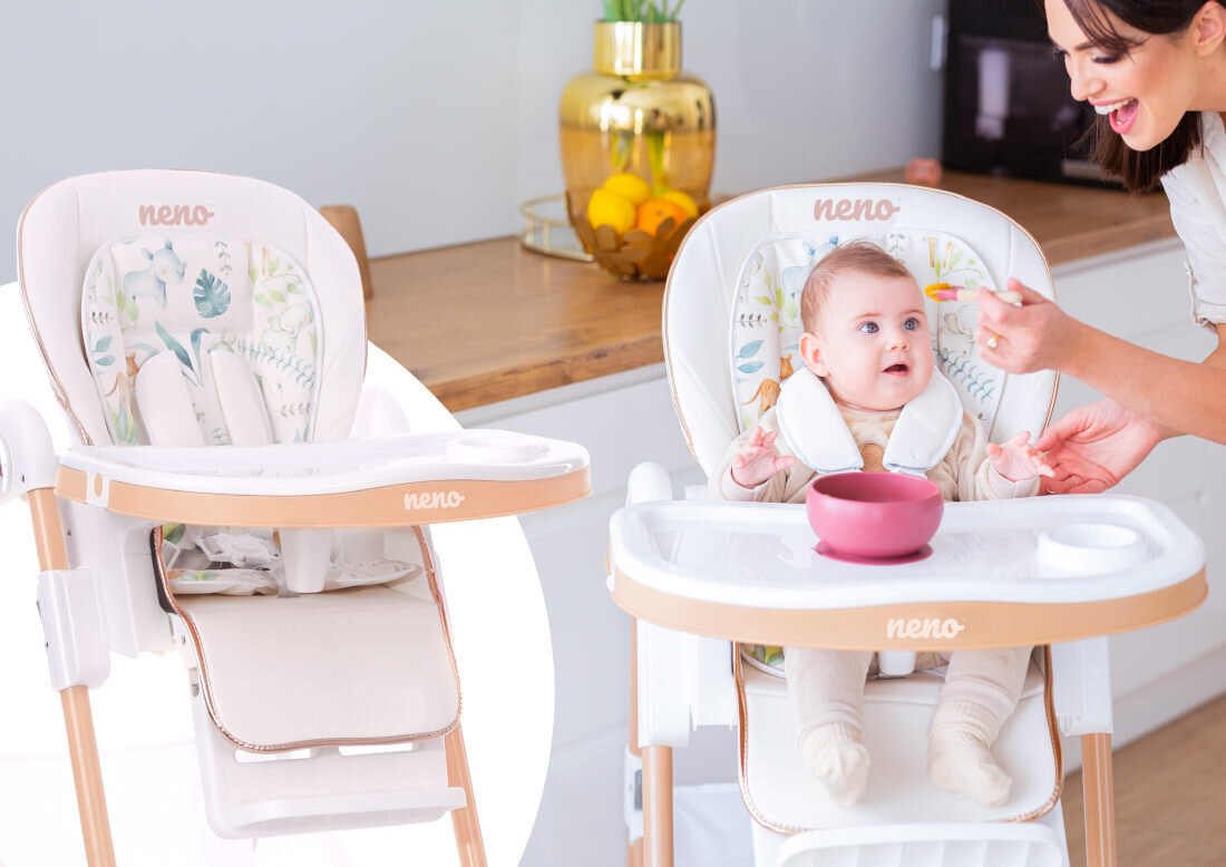 Krzeselko do karmienia NENO Sedi 3 pozycje tacki