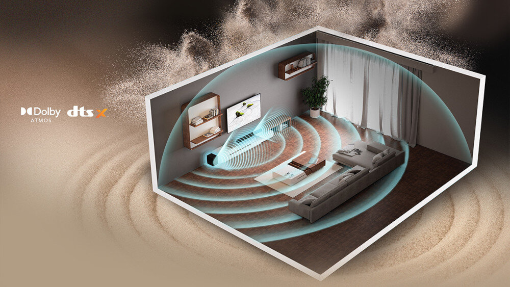 Soundbar HISENSE AX3100G  - dts