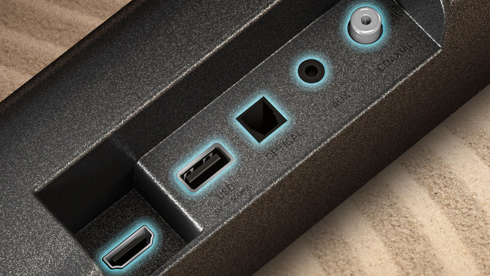 Soundbar HISENSE AX3100G  - złącza