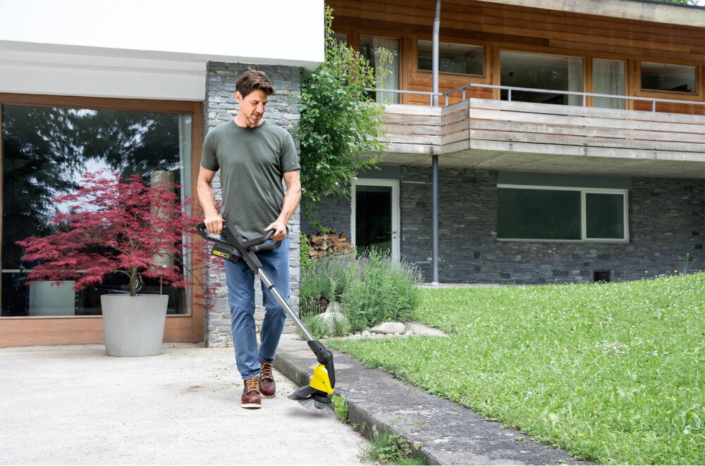 Wycinak do chwastów KARCHER WRE 18-55 1.445-244 teleskopowa rura wieszak