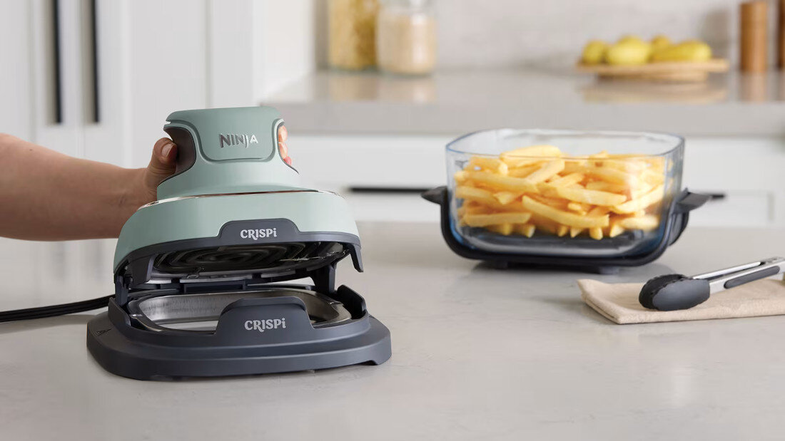 Air Fryer Frytkownica beztłuszczowa NINJA FN101EUST Crispi 1700W  energooszczędne rozwiązanie  do 50% mniej energii  oszczędność prądu realne obniżenie rachunków