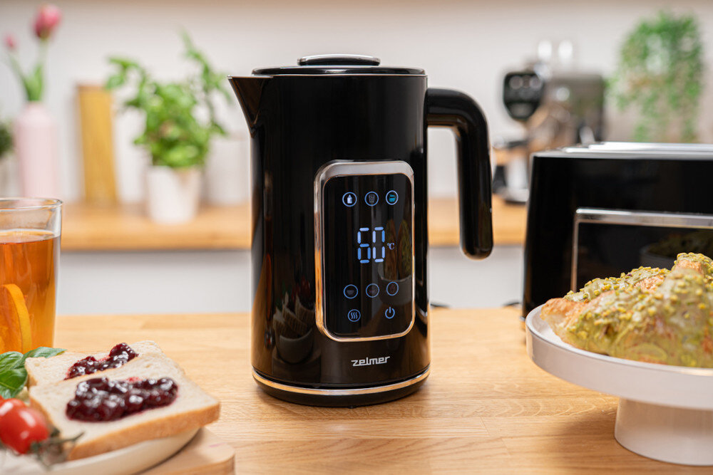 Czajnik ZELMER ZCK8065 Czarny Do Twojej kuchni wygląd prezentacja wizualizacja design