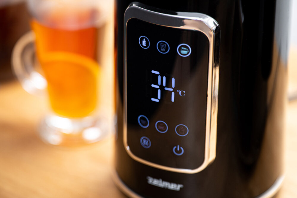 Czajnik ZELMER ZCK8065 Czarny 6 temperatur 6 automatycznych ustawień zakres temperatur