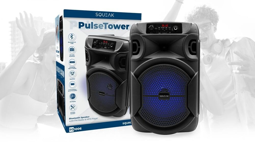 Głośnik mobilny SQUEAK SQ1006 Radio FM