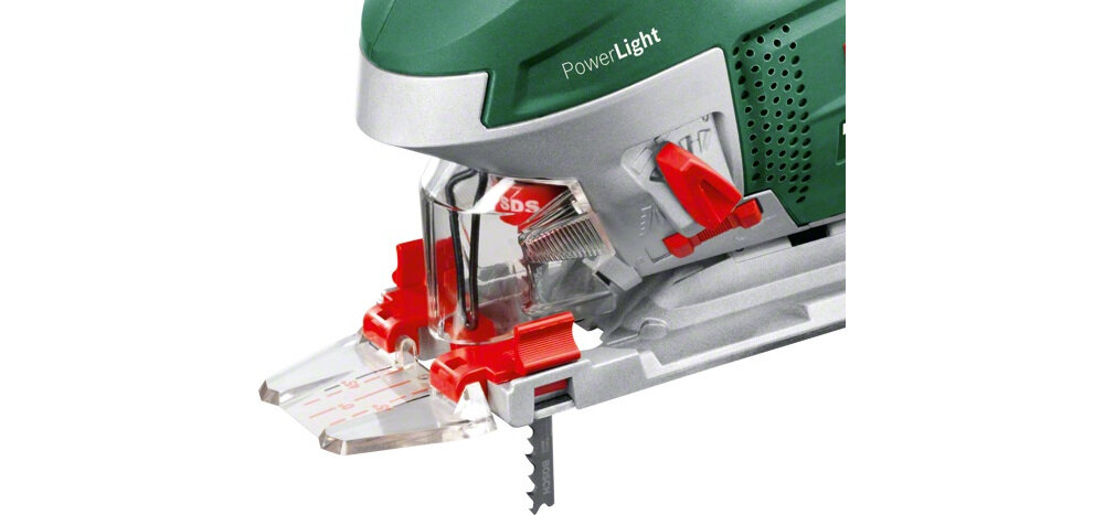 Wyrzynarka BOSCH PST 1000 PEL szereg przydatnych funkcji system Bosch CutControl system SDS