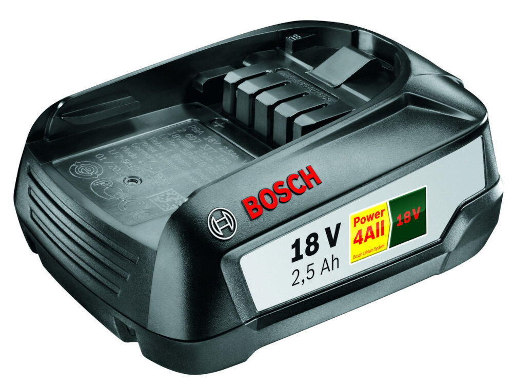 Wiertarko-wkrętarka BOSCH PSR 18 LI-2 akumulator Li-Ion długa żywotność technologia Bosch Electronic Cell Protection napięcie 18 V maksymalny moment obrotowy 25-46 Nm technologia litowo-jonowa