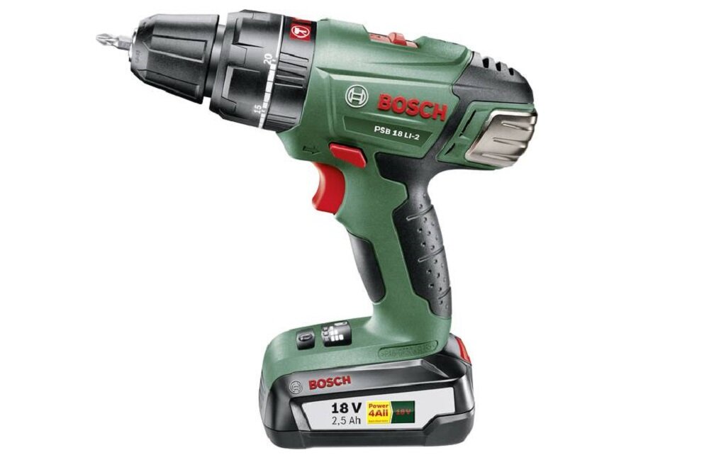iertarko wkrętarka BOSCH PSB 18 LI 2 moc Maksymalny moment obrotowy 54 Nm
