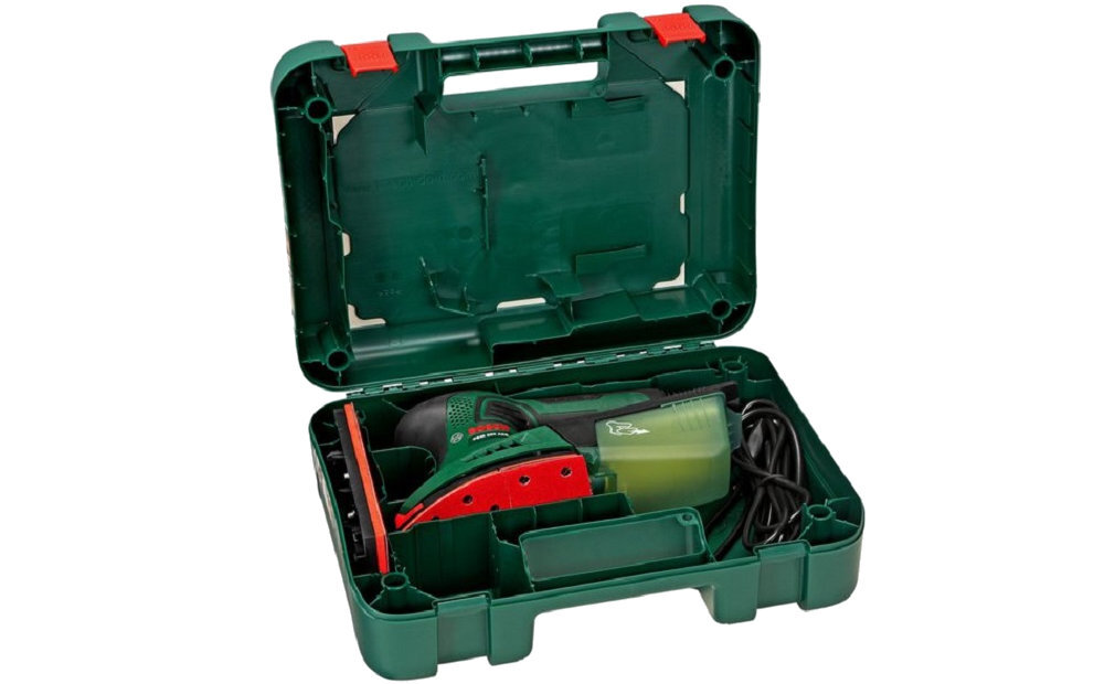 Szlifierka uniwersalna BOSCH PSM 200 AES Wygodne przechowywanie wyposażenie wygodne przechowywanie