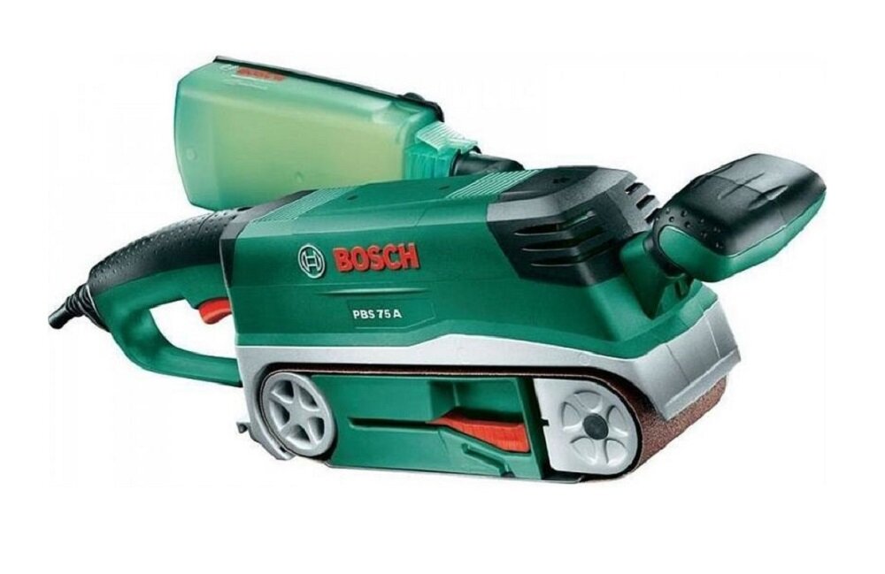 SZLIFIERKA TAŚMOWA BOSCH PBS 75 A bezpieczenstwo