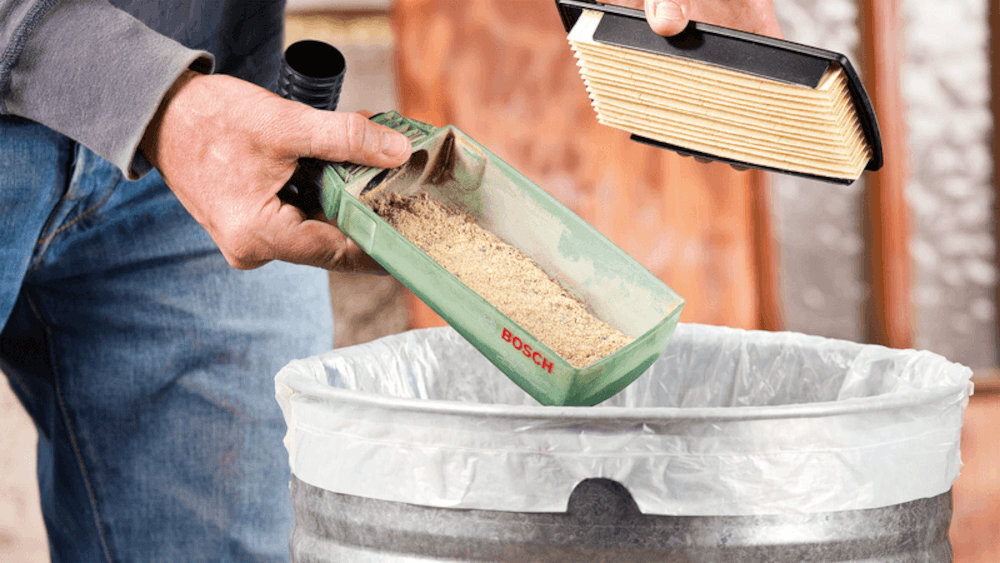 SZLIFIERKA TAŚMOWA BOSCH PBS 75 A obnizona emisja pylu