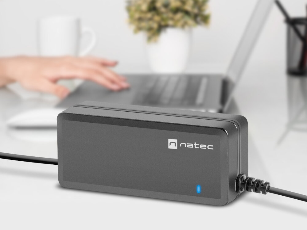 Zasilacz NATEC Temera 70 profesjonalny 65w różne laptopy