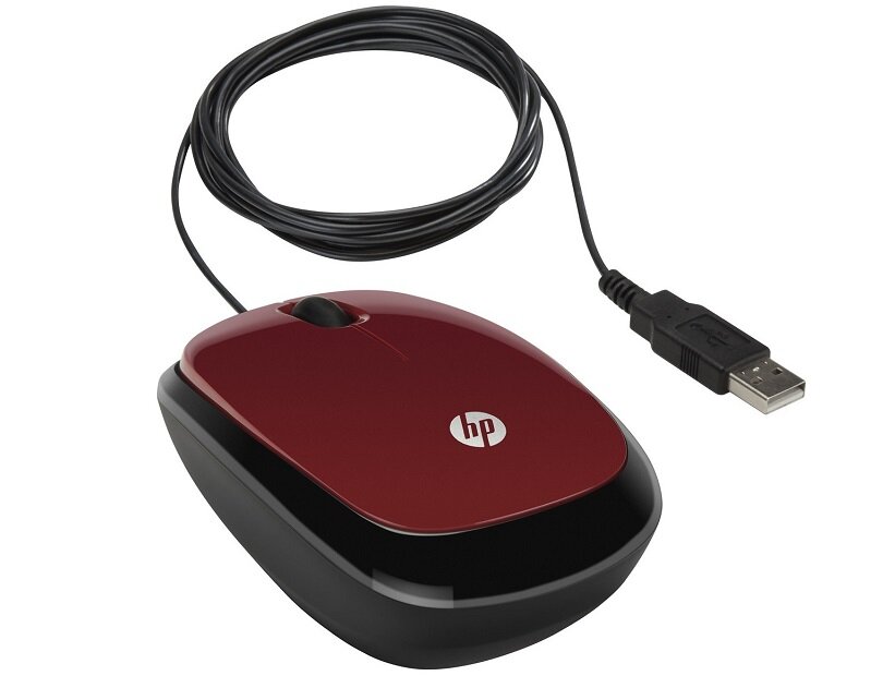 Mysz HP (H6F01AA) X1200 - idealnie leży w dłoni wysoka jakość trzy przyciski komfort użytkowania