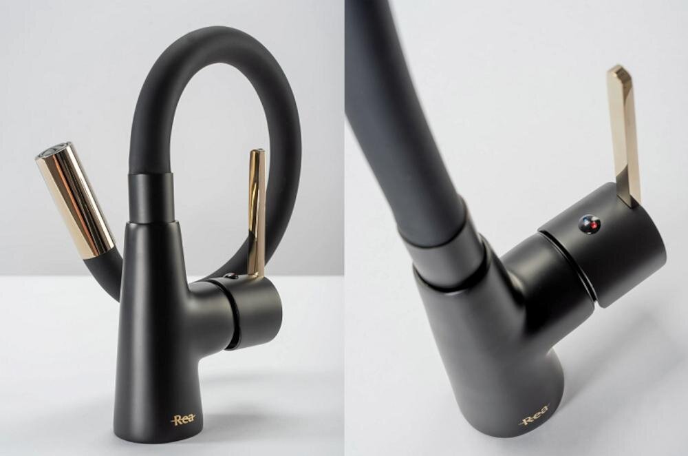 REA Icon B5682 bateria jednodźwigniowa stojąca dźwignia ciepła zimna woda