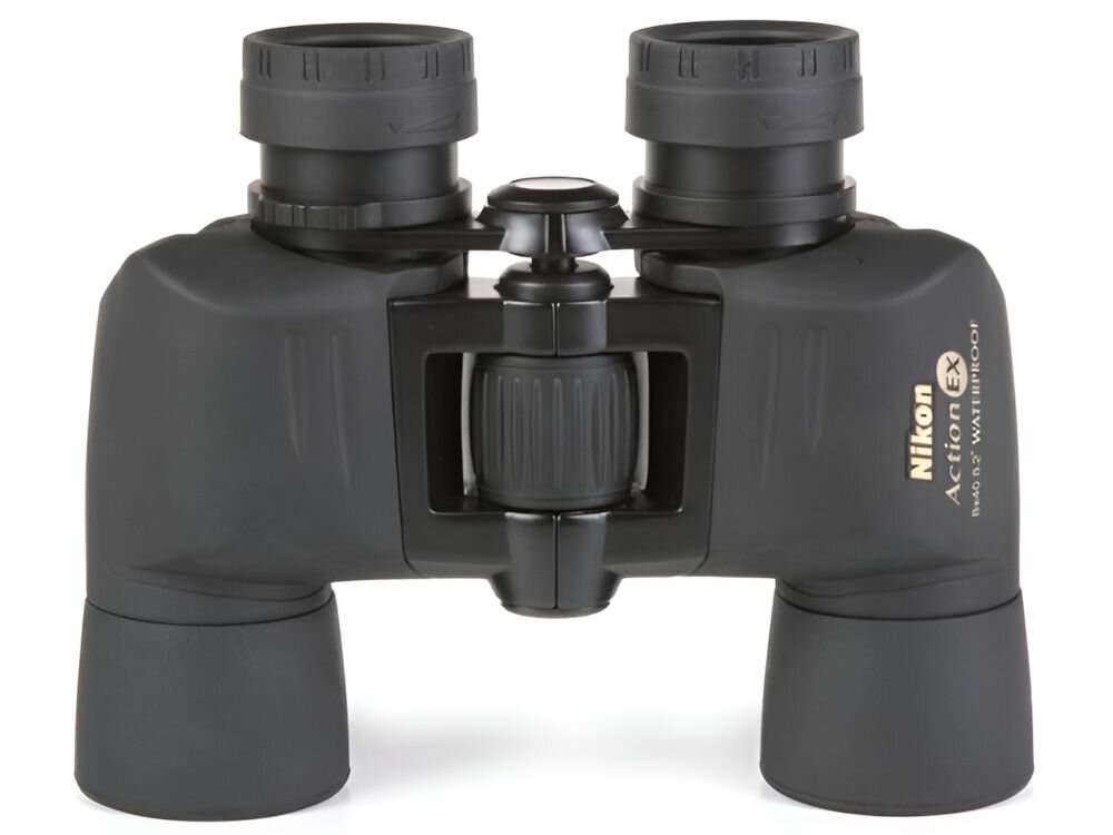 Lornetka NIKON Action EX duże odsunięcie źrenic, regulowane muszle oczne