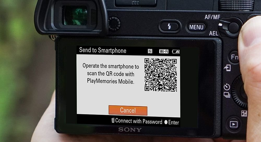 aparat sony alpha a6300 udostępnianie