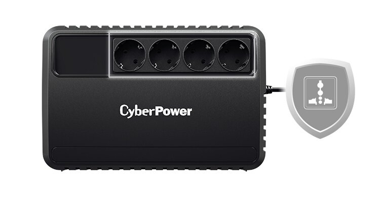 Zasilacz UPS CYBERPOWER BU600E-FR - Ochrona