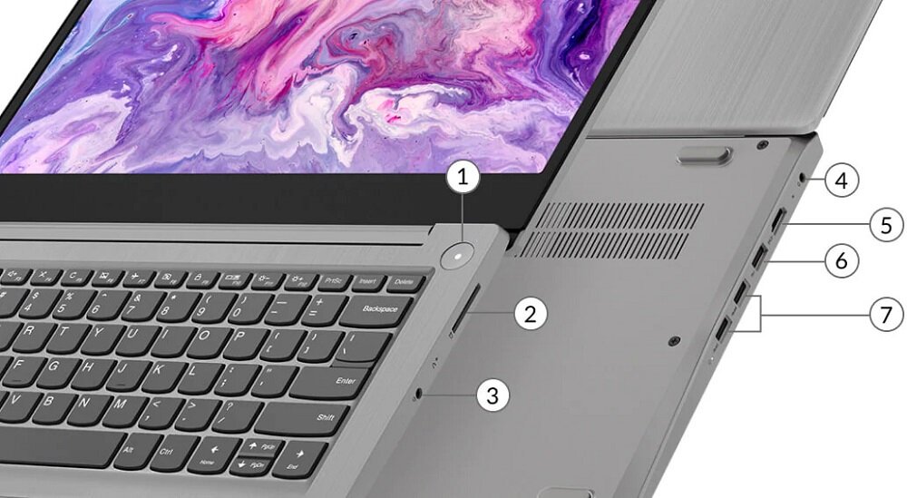 Laptop LENOVO IdeaPad 3 14ADA05 - USB 