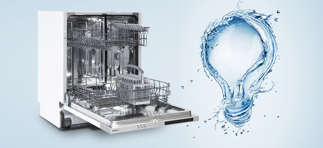 Zmywarka FINLUX FD-I12B60B120 oszczednosc klasa energetyczna E
