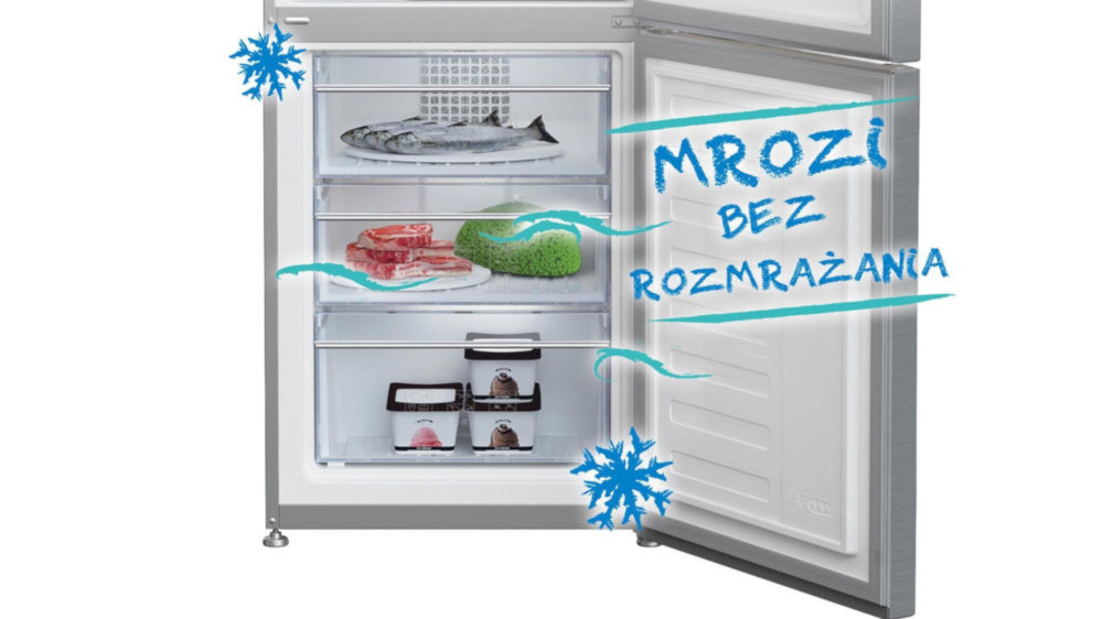 Zamrażarka Szufladowa Beko RFNE312E23W - Technologia NoFrost