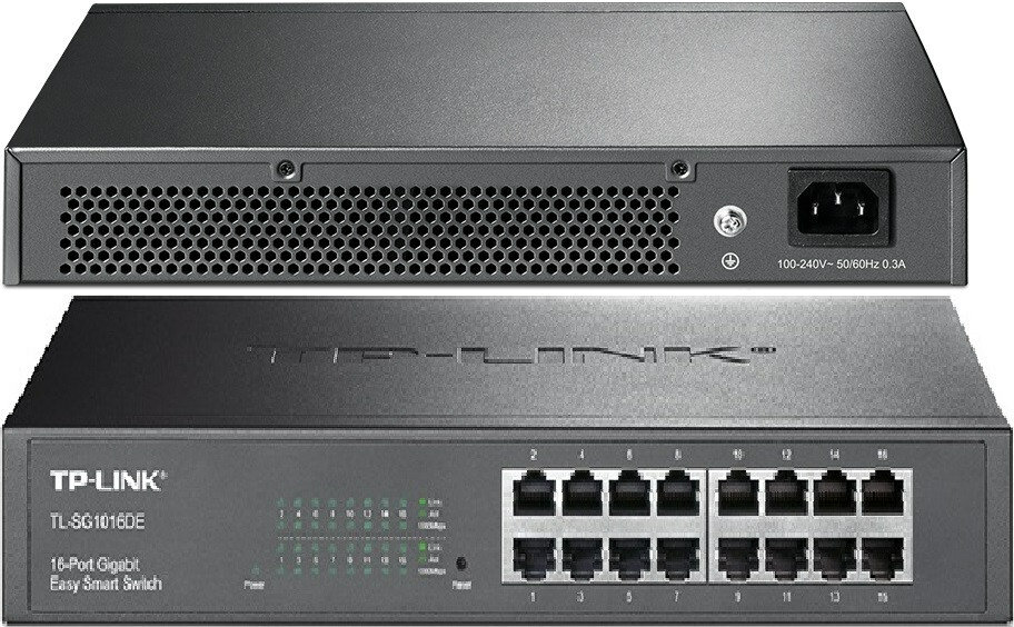 Switch TP-LINK TL-SG1016DE - funckje wysoka wydajnosc