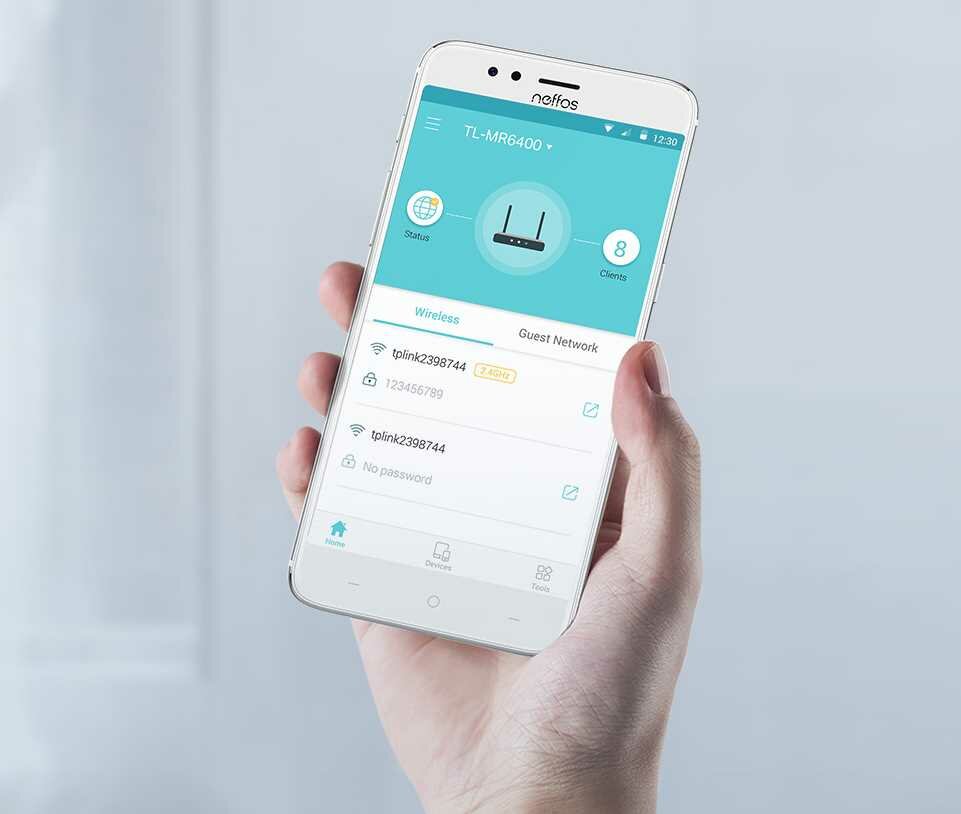 TP-LINK TL-MR6400 - Tether