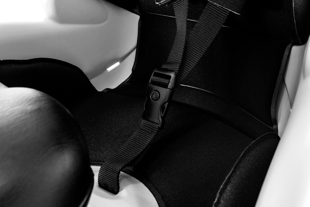 DIEFFE BIKE GP Carrier Comfort soidna konstrukcja trwale pasy bezpieczenstwa wyscielane ergonomiczny ksztalt optymalne wsparcie dla malucha