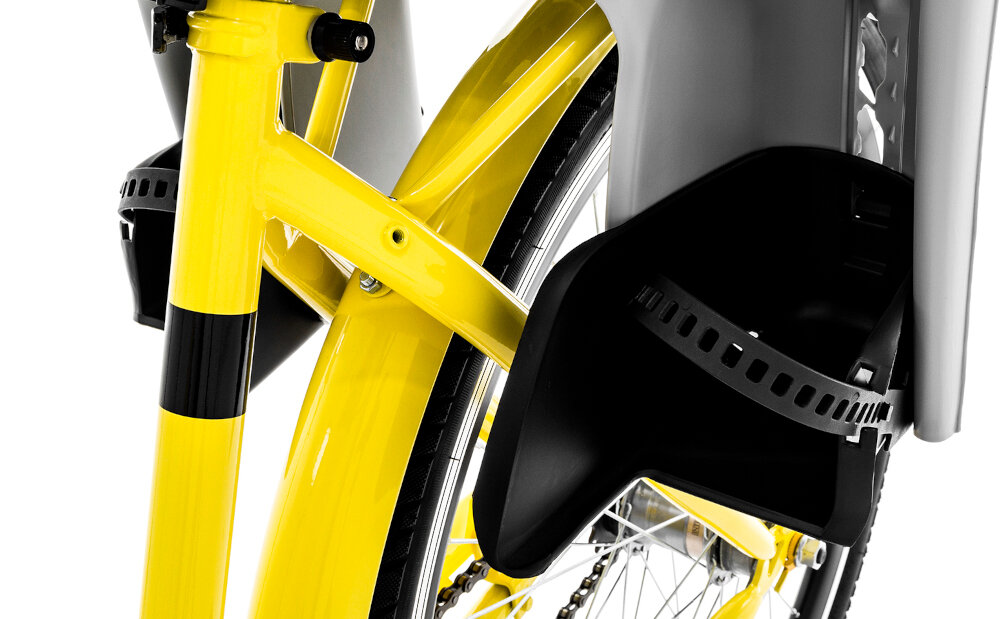 DIEFFE BIKE GP Carrier Comfort ergonomiczny design regulowane podnozki 6-stopniowa regulacja