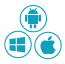 Kompatybilność z Windows, IOS, Android