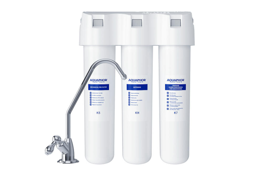 AQUAPHOR Kryształ AH filtr kuchnia blat kran woda przefiltrowana