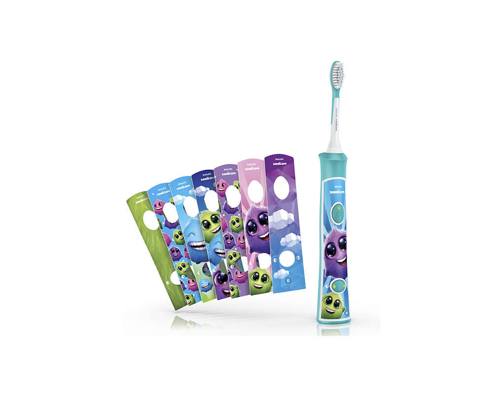 Szczoteczka soniczna PHILIPS Sonicare For Kids HX6322/04 WYMIENNE NAKLEJKI