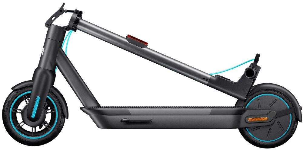 Hulajnoga elektryczna MOTUS Scooty 10 Turkusowy skladana konstrukcja