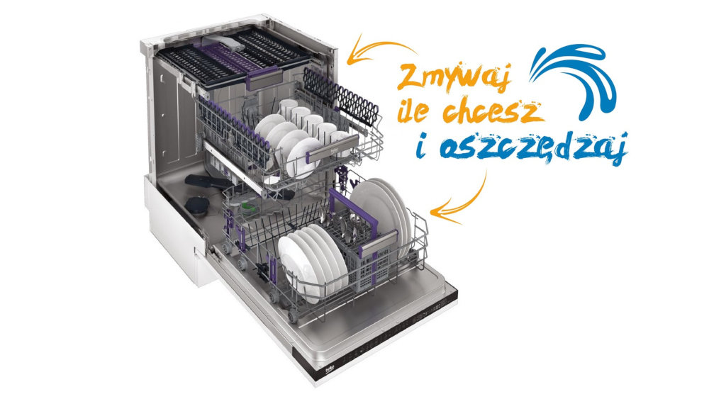 Beko DFS05011X - Połowa załadunku