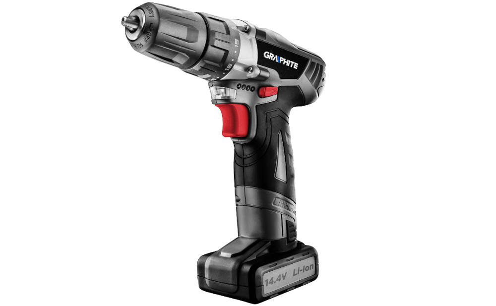 GRAPHITE-58G215 wiertarko-wkrętarka akumulator kształt niewielka waga komfort praca moment obrotowy