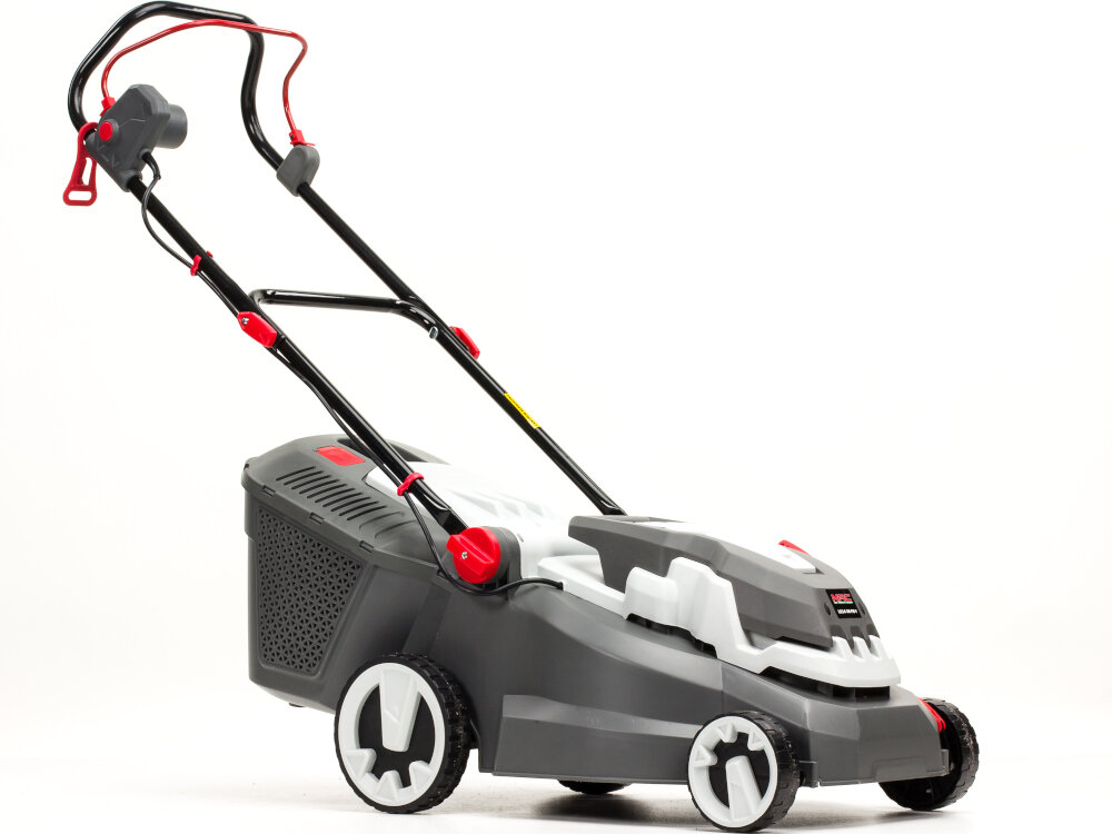 Kosiarka elektryczna NAC LE14-38-PB-Y 1400W wyglad front bok