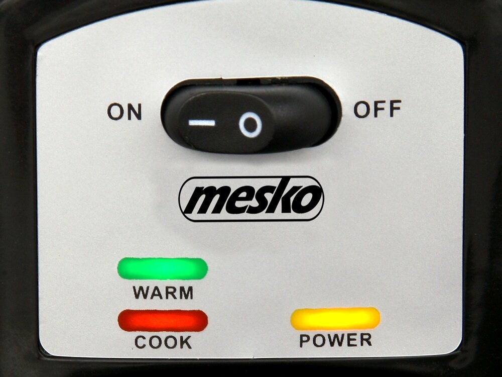 Ryżowar MESKO MS 6411 zabezpieczenie przed przegrzaniem, automatyczne wyłączenie, bezpieczeństwo, antypoślizgowe nózki
