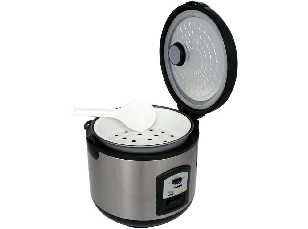 Ryżowar MESKO MS 6411 duża pojemność, kilka porcji ryżu, miarka i łyżka w zestawie, nieprzywierająca powłoka