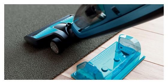 Philips Wysoka wydajność zbierania kurzu. Nasadka Tri Active Turbo Philips Wysoka wydajność zbierania kurzu. Nasadka Tri Active Turbo