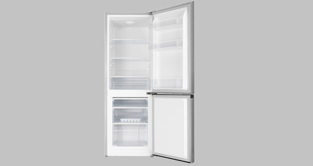 LODÓWKA GORENJE RK14EPS4 wnętrze półki szuflada przechowywanie miejsce pojemność