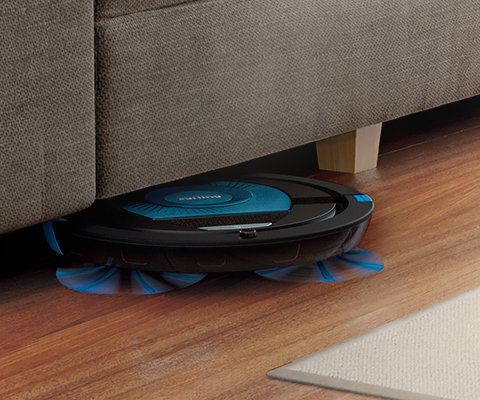 Philips Płaska konstrukcja. Wysprząta pod meblami Philips Płaska konstrukcja. Wysprząta pod meblami