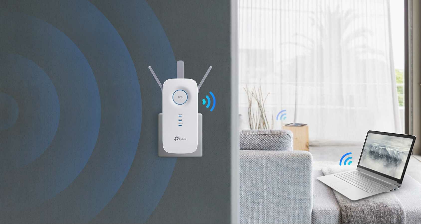Wzmacniacz sieci TP-LINK TL-RE450 - WiFi