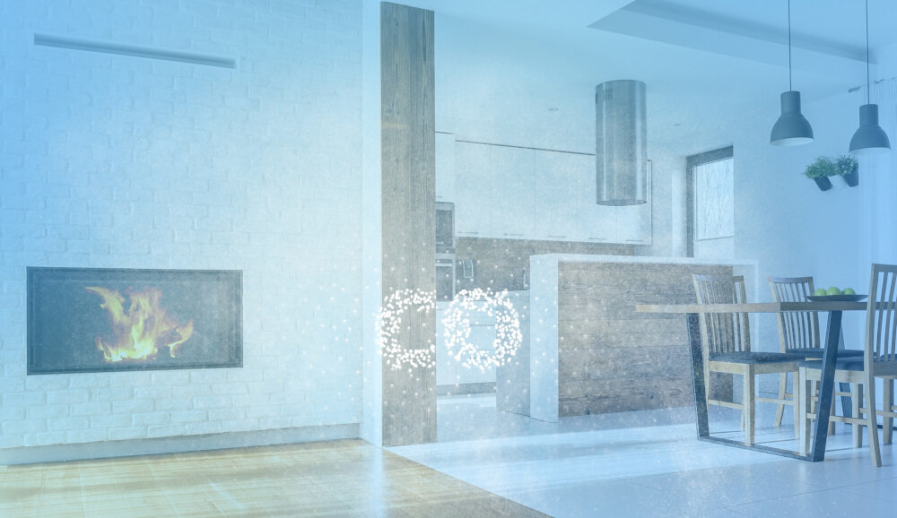 FIBARO Smoke Sensor wbudowany alarm świetlny LED RGB sieć Z-Wave przewodowy bezprzewodowy do pracy w pomieszczeniach zamkniętych zasilany bateryjnie