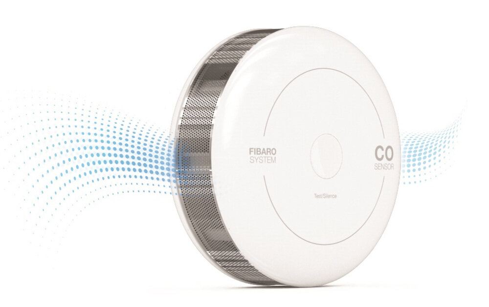 FIBARO Smoke Sensor zróżnicowana czujność maksymalny poziom wrażliwości najlepsza ochrona