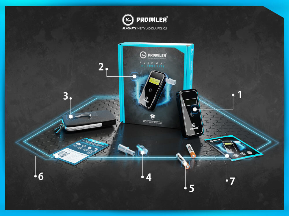Alkomat PROMILER AL9000 Lite