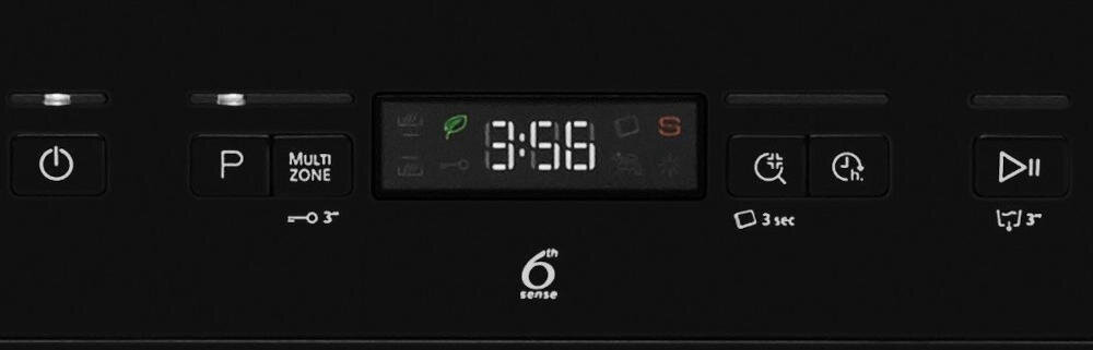 WHIRLPOOL czytelny wyświetlacz panel sterowanie elektroniczny program funkcje