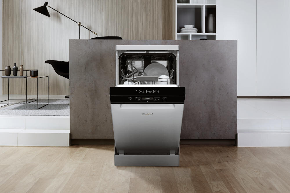 WHIRLPOOL zmywarka czas mycie naczynia program rodzina gotowanie pieniądze oszczędność