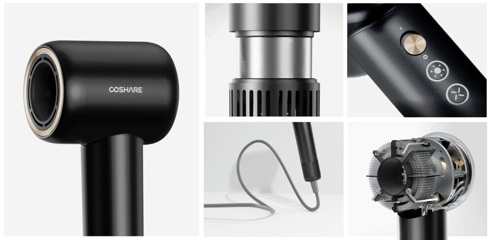 Suszarka COSHARE SuperFlow1 bezpieczeństwo wykonanie