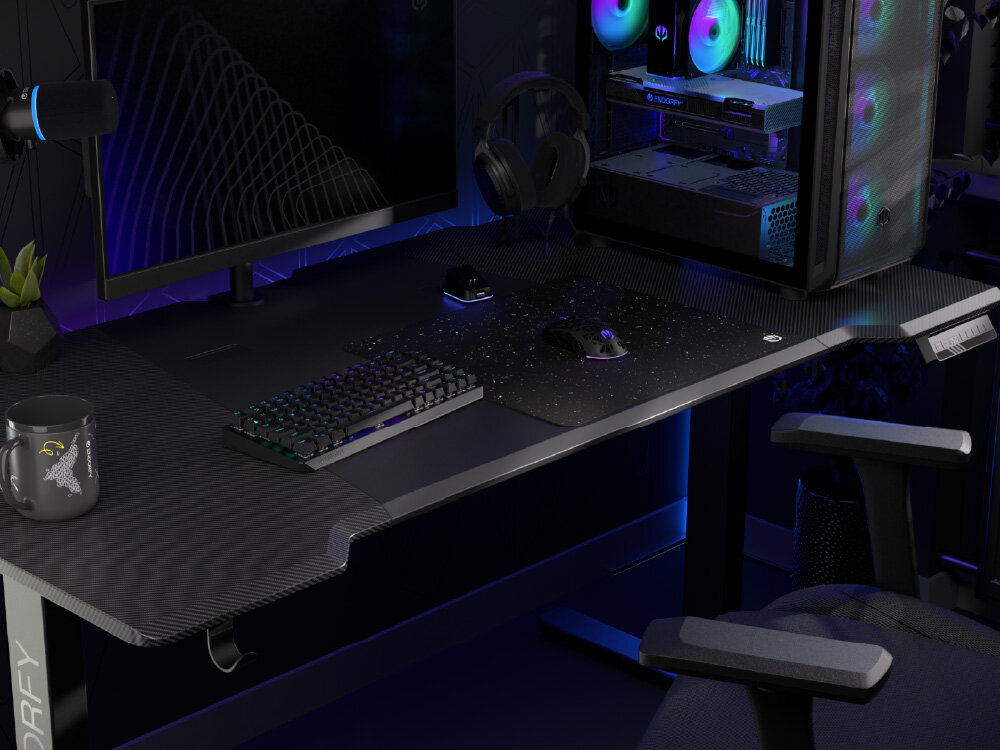 ENDORFY Stoneflow - podkładka na biurku z klawiaturą i myszką