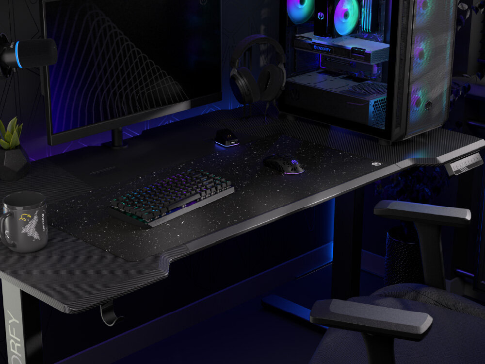 ENDORFY Stoneflow - podkładka na biurku z klawiaturą i myszką