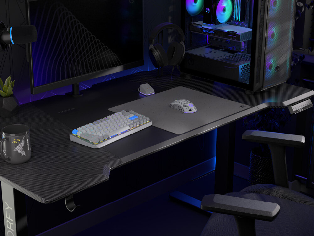 ENDORFY Stoneflow - podkładka na biurku z klawiaturą i myszką