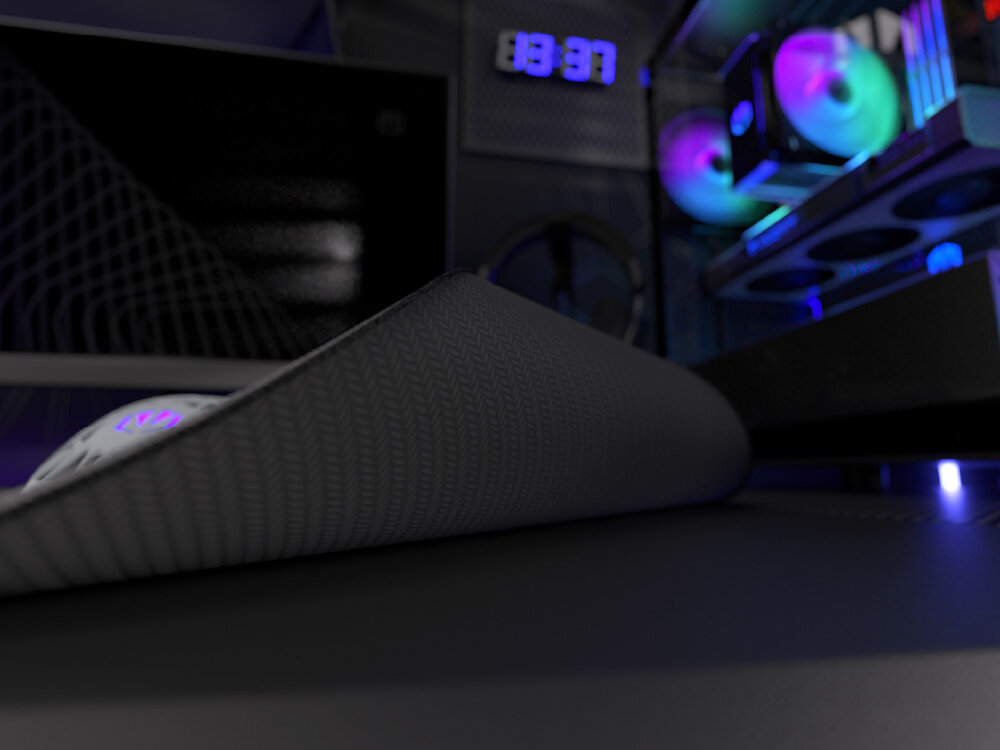 ENDORFY Stoneflow Wysokiej jakości warstwa gumy antypoślizgowej warstwie przewidywalny i precyzyjny - spodnia warstwa podkładki